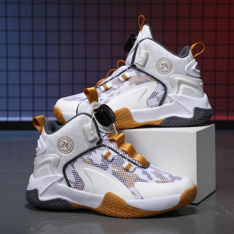 Tênis Basquete Infantil Masculino - Antiderrapante Esportivo Outdoor Trainer Meninos