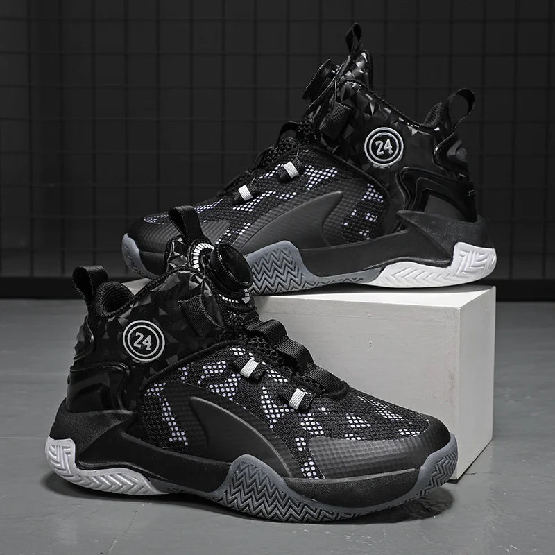 Tênis Basquete Infantil Masculino - Antiderrapante Esportivo Outdoor Trainer Meninos