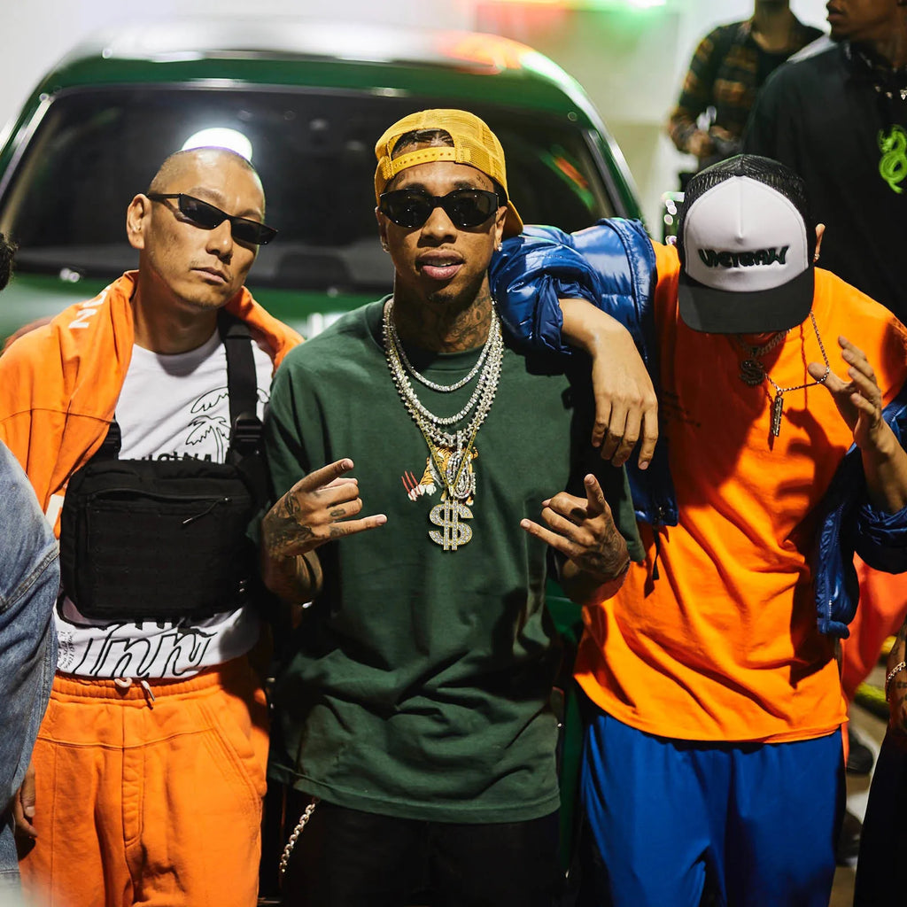 Colar Hip Hop Pingente Cifrão Dólar com Corrente Cubana Dourado