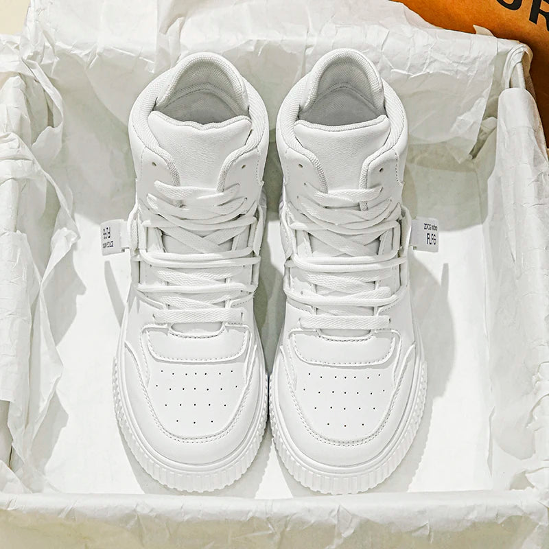 Tênis Bota Masculino Fashion - Confortável Antiderrapante Sola Resistente Casual Inverno