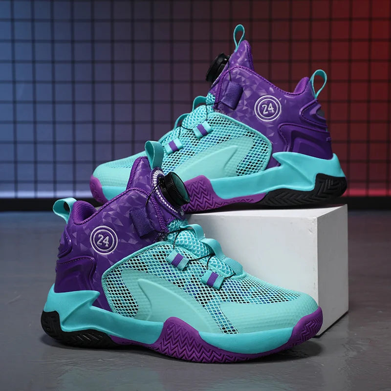 Tênis Basquete Infantil Masculino - Antiderrapante Esportivo Outdoor Trainer Meninos